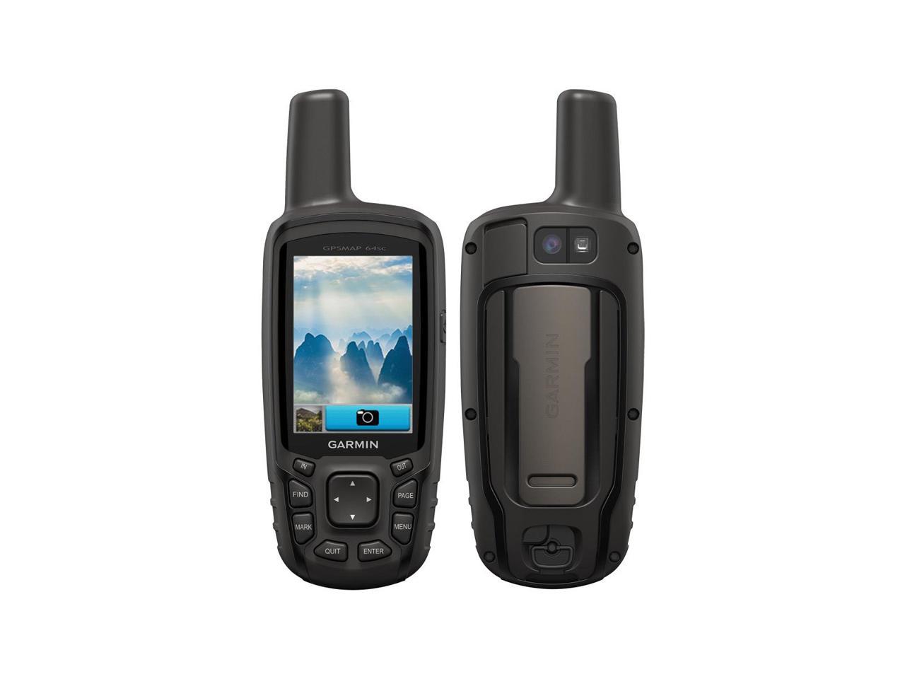 Garmin GPSMAP 64sc Handheld GPS Navigator, Wireless, NMEA, Digital Camera - 010-01199-30