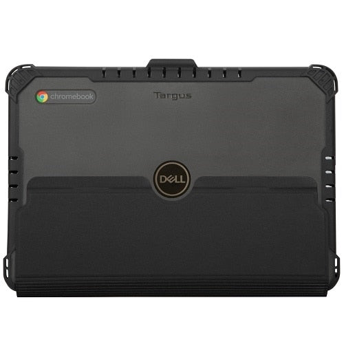 Targus 11.6" Commercial-Grade Form-Fit Cover For Dell Chromebook 3100/3110 (2-in-1), Black - THZ915GLZ