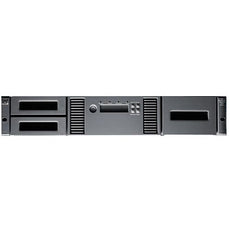 HPE StoreEver MSL2024 LTO-7 15000 SAS Library, 24-cartridge Bundle, Rack-mountable, 2U - AK379SB