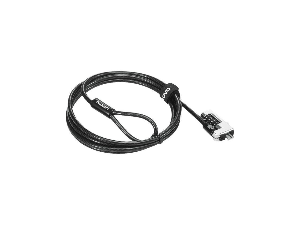 Lenovo MicroSaver Combination Cable Lock, 4-wheel Combination, Resettable - 4XE1F30278