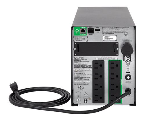 APC by Schneider Electric Smart-UPS 1500VA LCD 120V with SmartConnect SMT1500C