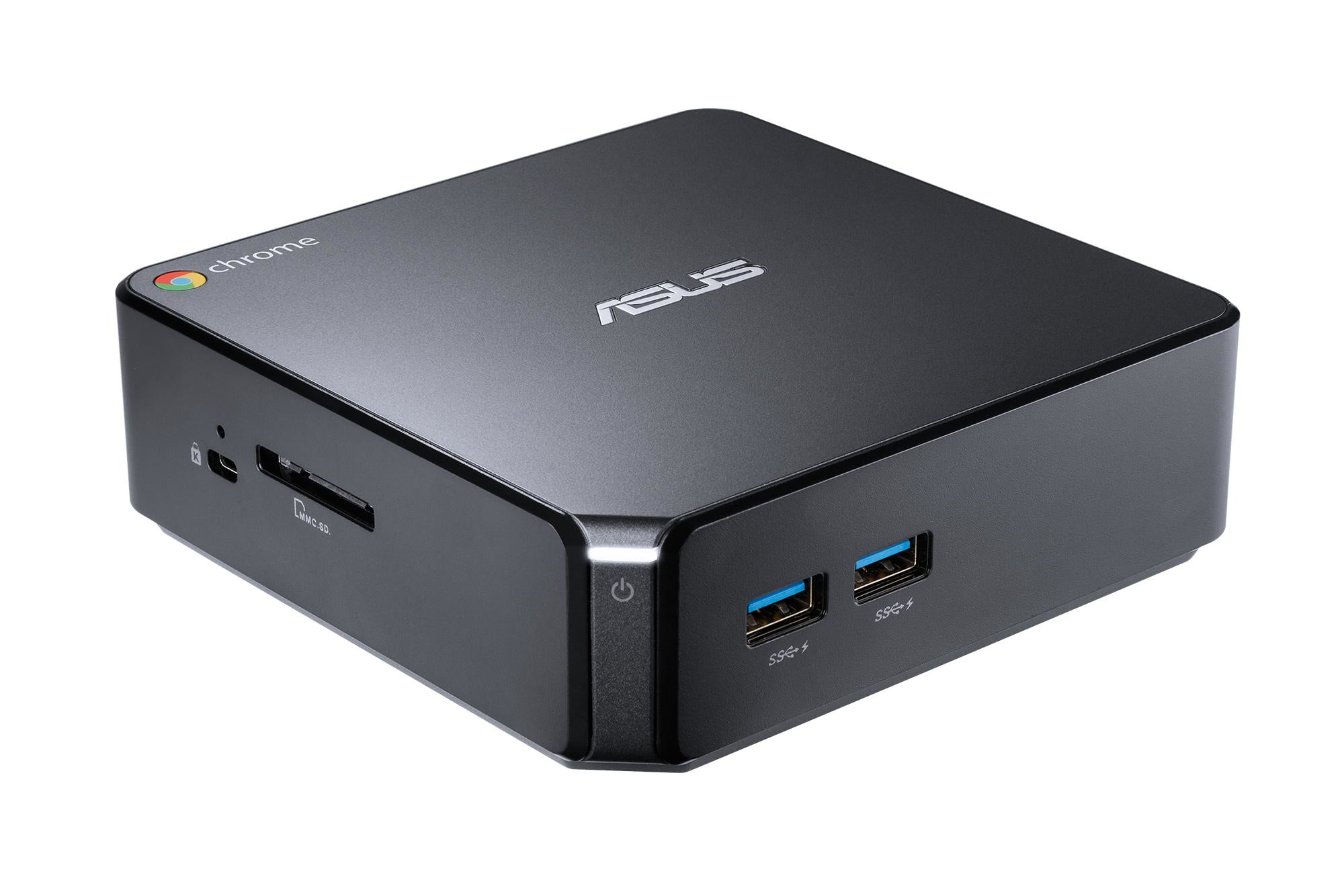 Asus Chromebox 3-N3299U Mini PC, Intel i3-8130U, 2.20GHz, 4GB RAM, 32GB SSD, Chrome OS - 90MS01B1-M03000