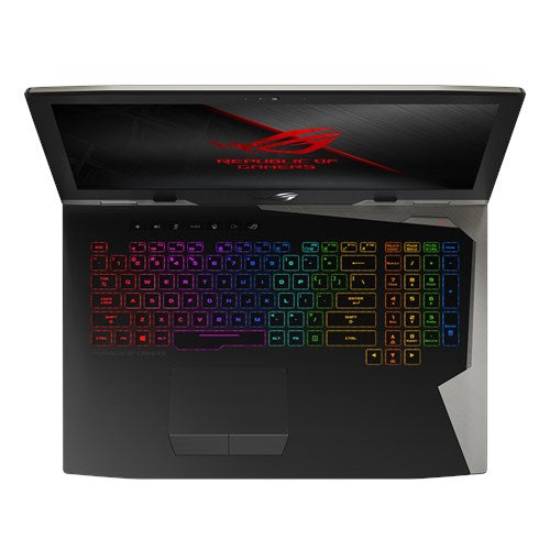 Asus ROG G703GX-XS71 17.3" Full HD (Non-Touch) Gaming Notebook, Intel Core i7-8750H, 2.20GHz, 16GB RAM, 1TB Hybrid-HDD + 512GB SSD, Windows 10 Pro 64-bit - 90NR01B1-M00790