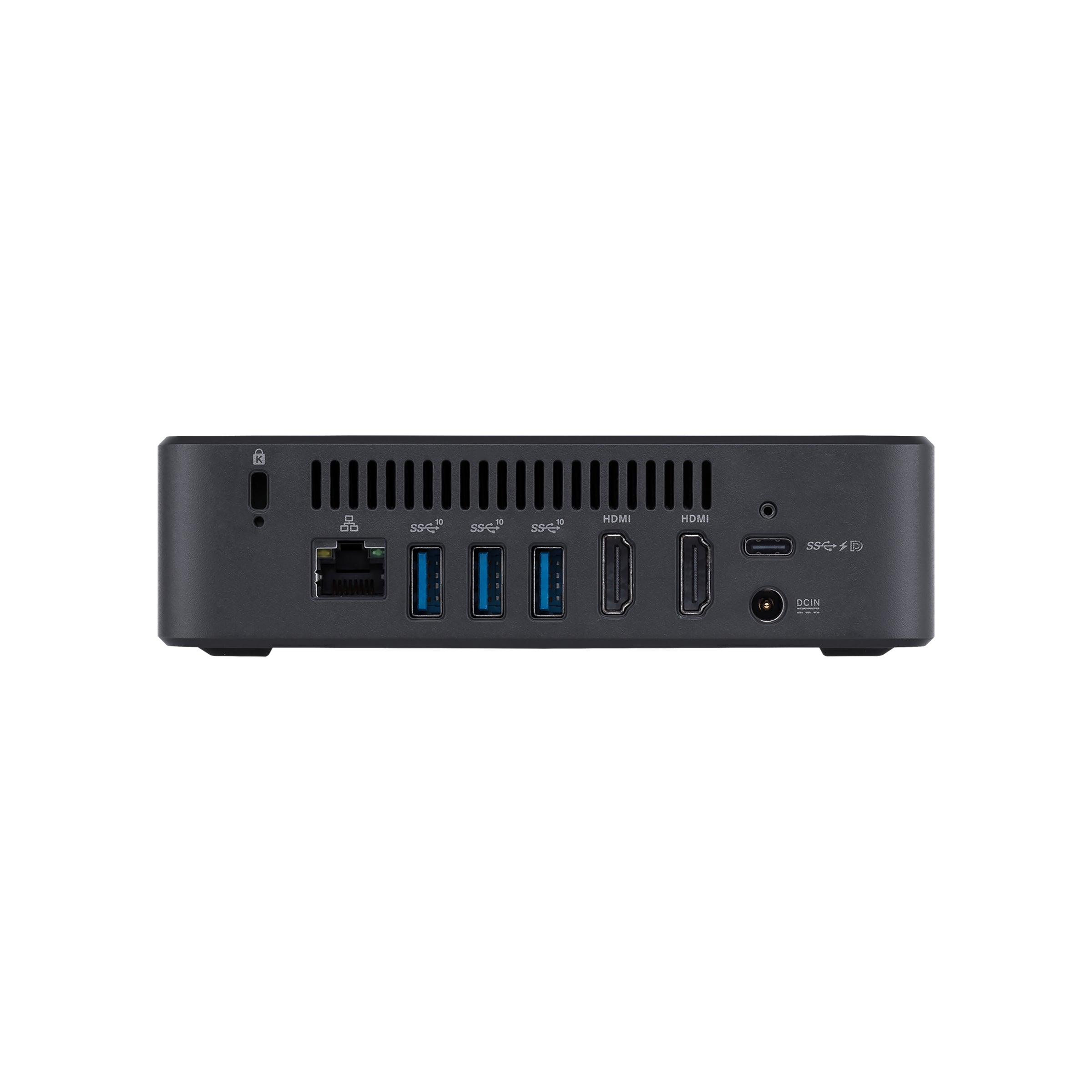 Asus Chromebox 4 Mini PC, Intel i3-10110U, 2.10GHz, 8GB RAM, 128GB SSD, Chrome OS - CHROMEBOX4-G3023UN