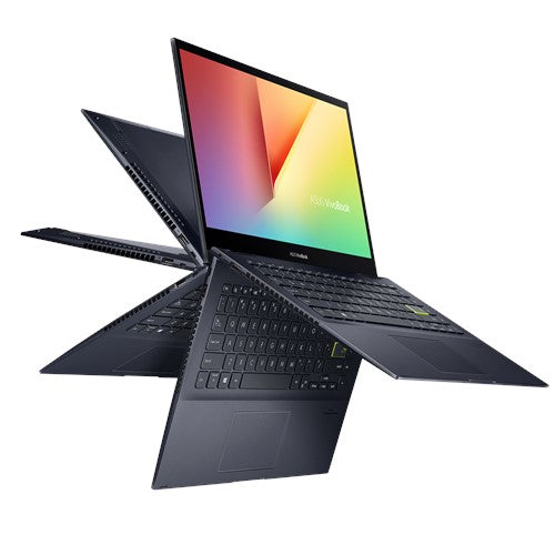 Asus VivoBook Flip 14" FHD Convertible Laptop, AMD R7-4700U, 2.0GHz, 8GB RAM, 512GB SSD, Win10H - TM420IA-DB71T (Refurbished)