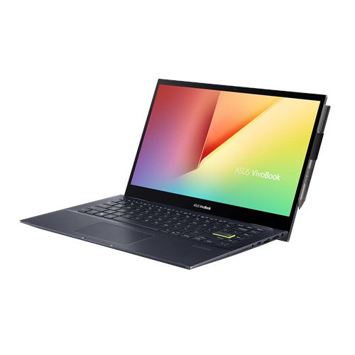 Asus VivoBook Flip 14" FHD Convertible Laptop, AMD R7-4700U, 2.0GHz, 8GB RAM, 512GB SSD, Win10H - TM420IA-DB71T (Refurbished)