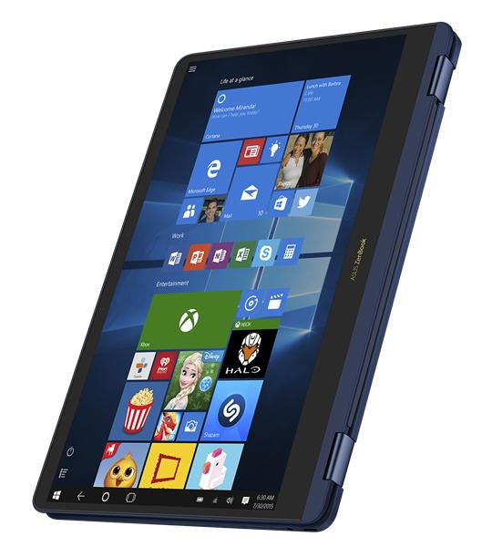 Asus ZenBook Flip S UX370UA-XH74T-BL 13.3" FHD (Touchscreen) Convertible Laptop, Intel i7-8550U, 1.80GHz, 16GB RAM, 512GB SSD, Windows 10 Pro 64-bit - 90NB0EN1-M04530