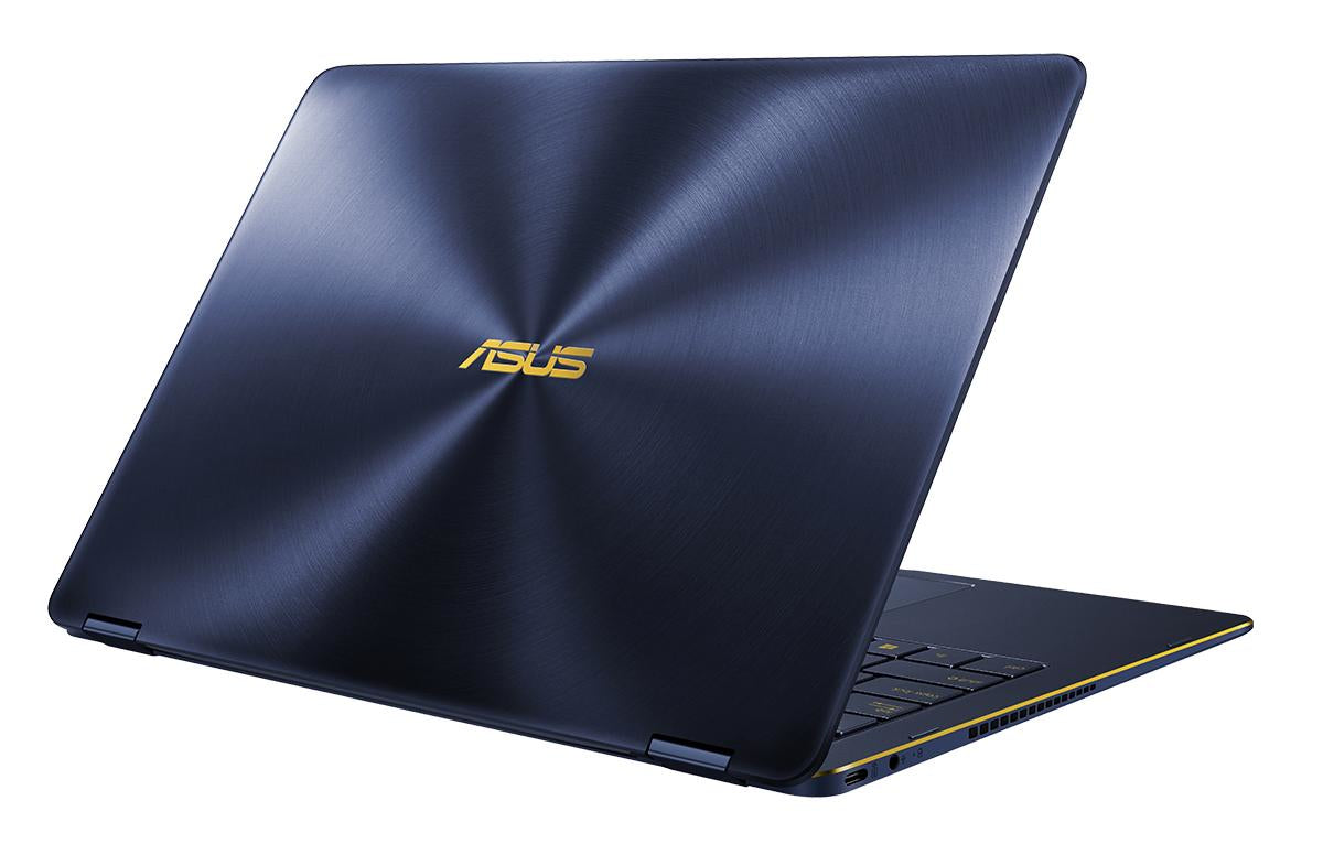Asus ZenBook Flip S UX370UA-XH74T-BL 13.3" FHD (Touchscreen) Convertible Laptop, Intel i7-8550U, 1.80GHz, 16GB RAM, 512GB SSD, Windows 10 Pro 64-bit - 90NB0EN1-M04530