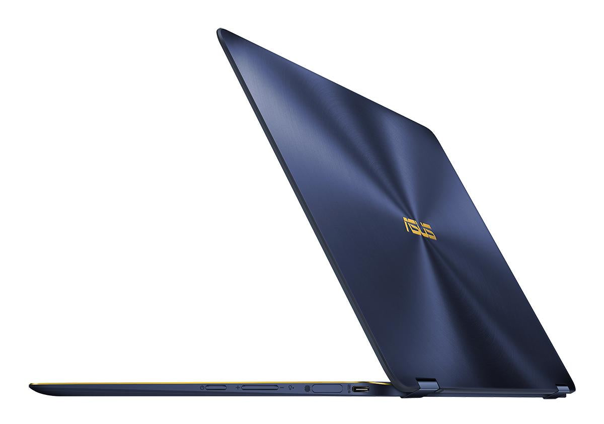 Asus ZenBook Flip S UX370UA-XH74T-BL 13.3" FHD (Touchscreen) Convertible Laptop, Intel i7-8550U, 1.80GHz, 16GB RAM, 512GB SSD, Windows 10 Pro 64-bit - 90NB0EN1-M04530
