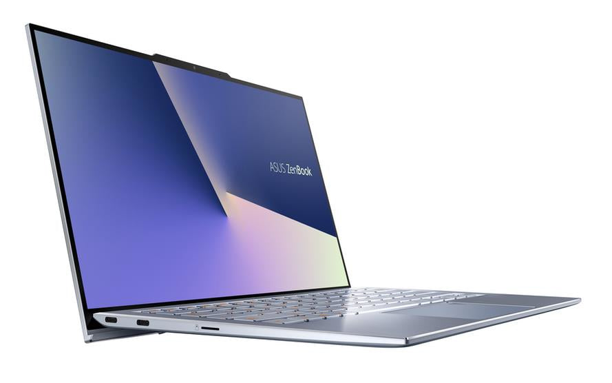 ASUS ZenBook S13 UX392FN-XS77 13.9" Full HD (Non-Touch) Notebook, Intel Core i7-8565U, 1.8GHz, 16GB RAM, 512GB SSD, Windows 10 Pro 64-bit - 90NB0KZ1-M00730