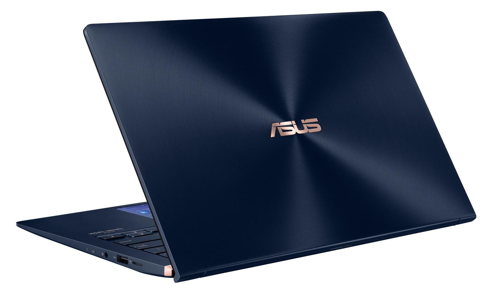 Asus ZenBook UX434FLC-XH77 14" Full HD (Non-Touch) Ultra-slim Laptop, Intel i7-10510U, 1.80GHz, 16GB RAM, 512GB SSD, Interactive Touchscreen Trackpad, Windows 10 Pro 64-bit - 90NB0MP1-M04470