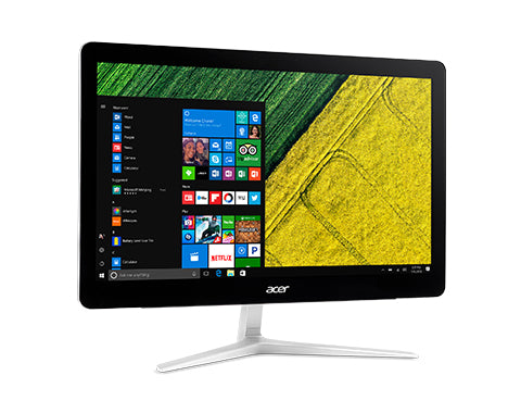 Acer Aspire Z24-880 23.8" Full HD (Touchscreen) All-in-One Computer, Intel Core i3-7100T, 3.40GHz, 6GB RAM, 1TB SATA, Windows 10 Home 64-Bit- DQ.B8UAA.002