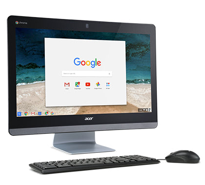 Acer Chromebase 24 CA24I All-in-One Desktop Computer 23.8" Full HD Intel Celeron 3215U 1.70GHz  4GB RAM 16GB SSD Chrome OS - DQ.Z0EAA.001