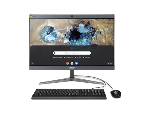 Acer Chromebase CA24I2-CN 23.8" Full HD All-in-One Computer, Intel Celeron 3867U, 1.80GHz, 4GB RAM, 128GB SSD, Chrome OS - DQ.Z14AA.001