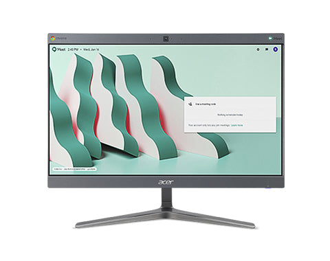 Acer Chromebase CA24V2-7VT 23.8" FHD All-in-One PC, Intel i7-8650U, 1.90GHz, 4GB RAM, 128GB SSD, Chrome OS - DQ.Z1HAA.001