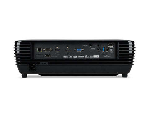 Acer V6820i DLP Projector, 4K Ultra HD, 2400 Lumens, Ceiling-mounted Home Theater Projector, Black- MR.JQD11.00G