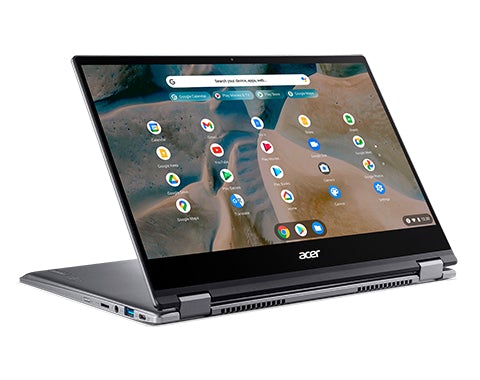 ACER Chromebook Enterprise Spin 514 CP514-1WH-R6YE 14" FHD Notebook, AMD R7-3700C, 2.30GHz, 8GB RAM, 256GB Flash, Chrome OS - NX.A02AA.003