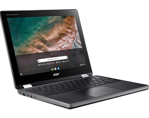 ACER Chromebook Spin 512 R853TA-C7KT 12" HD+ Notebook, Intel Celeron N5100, 1.10GHz, 4GB RAM, 32GB Flash, Chrome OS - NX.A91AA.001