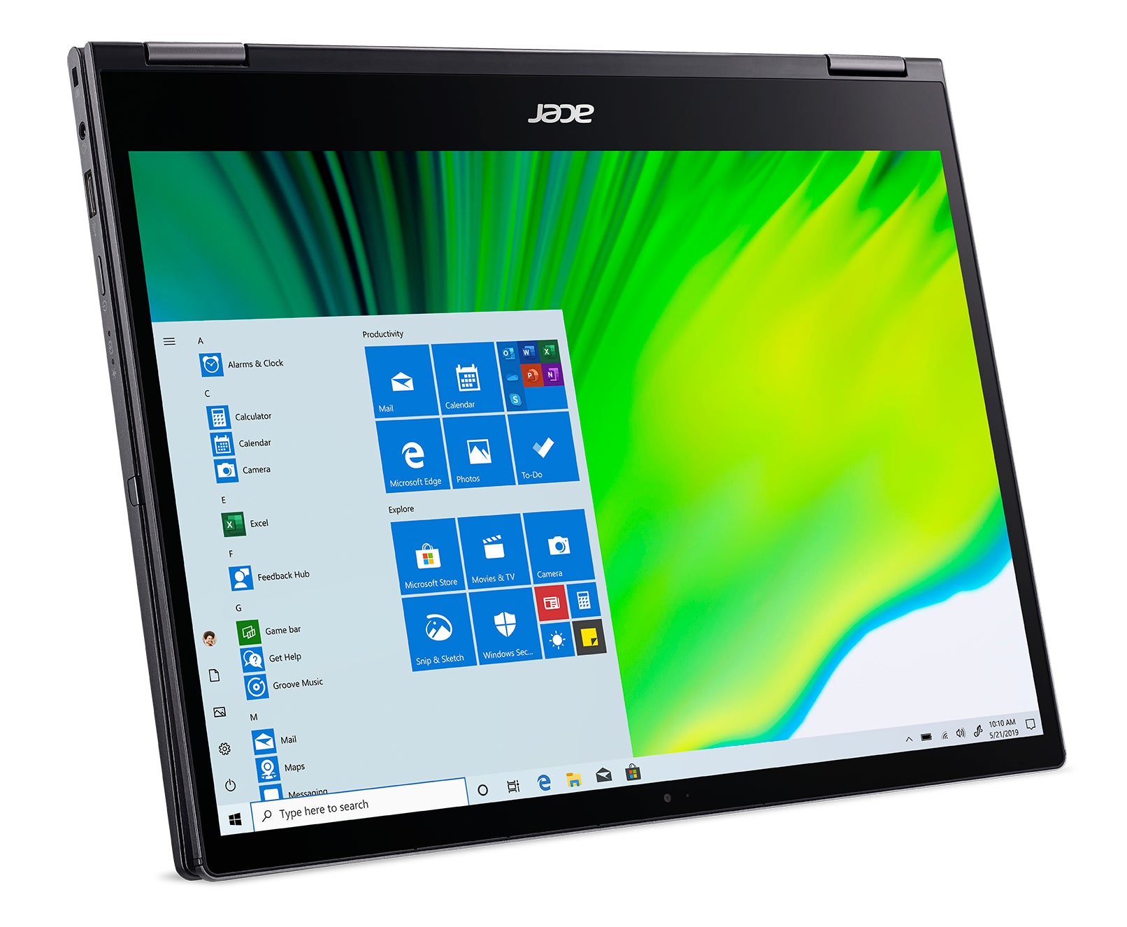 Acer Spin 5 SP513-54N-56M2 13.5" (Touch) Convertible Notebook, Intel i5-1035G4, 1.10GHz, 16GB RAM, 512GB SSD, Win10H - NX.HQUAA.005 (Refurbished)