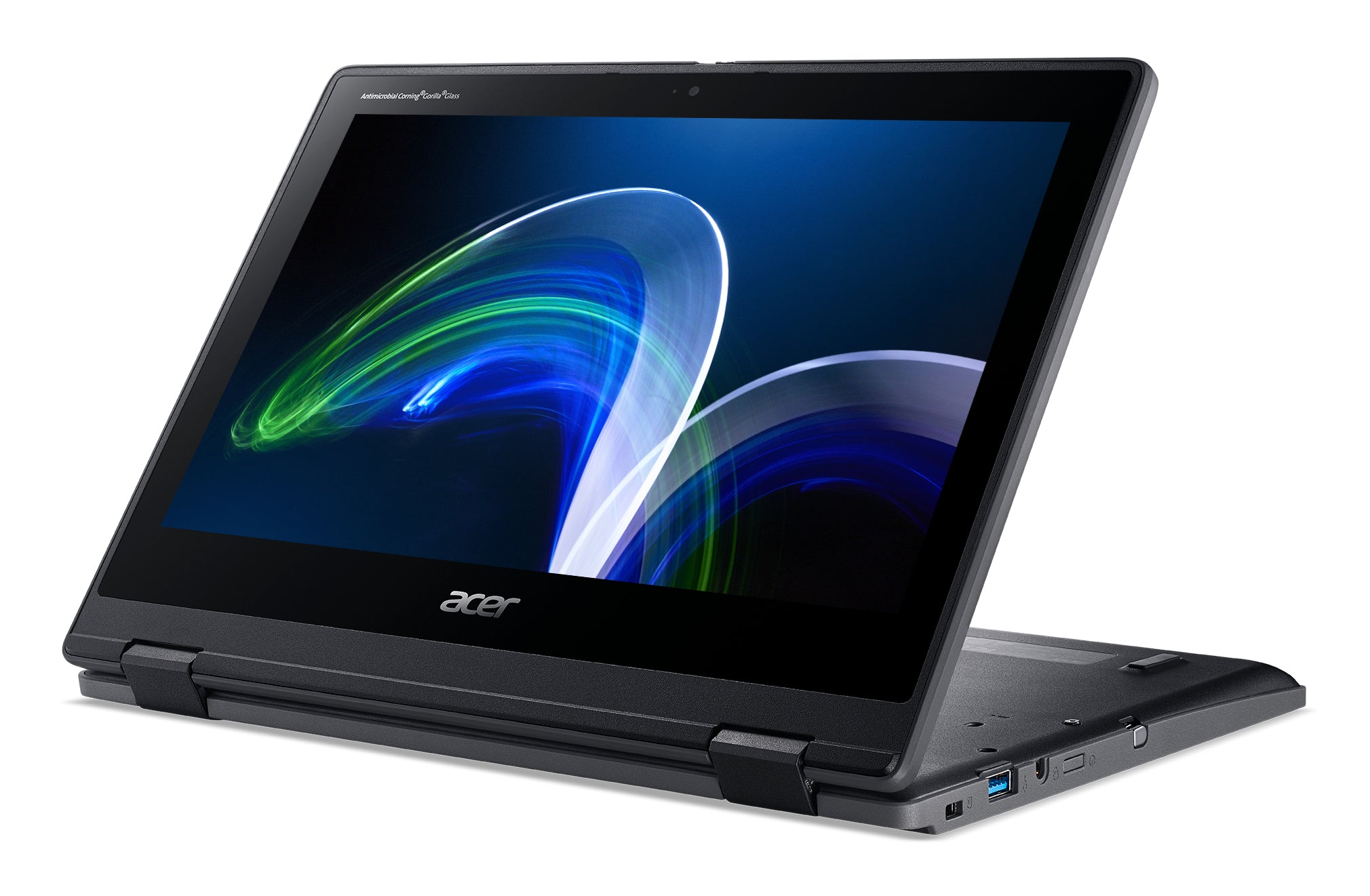 ACER TravelMate Spin B3 TMB311R-31-C8GZ 11.6" HD Convertible Notebook, Intel Celeron N4020, 1.10GHz, 4GB RAM, 64GB Flash, Win10P - NX.VNEAA.002