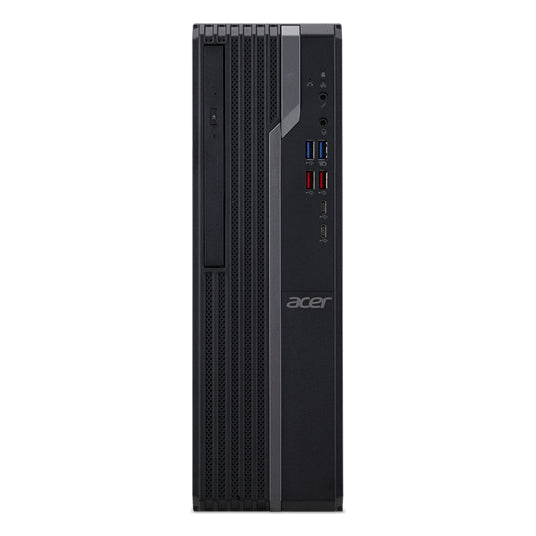 Acer Veriton X4660G VX4660G-I7870S2 Desktop Computer SFF, Intel Core i7, 3.20 GHz, 16 GB RAM, 256 GB SSD, Windows 10 Pro 64-bit, Black- UD.P02AA.03L