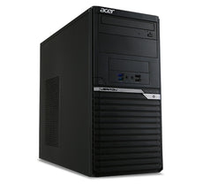 Acer Veriton M4660G VM4660G-I7870S2 Desktop Computer, Mini Tower, Intel Core i7, 3.20 GHz, 16 GB RAM, 256 GB SSD, Windows 10 Pro 64-bit, Black- UD.P02AA.03W