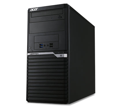 Acer Veriton M4660G VM4660G-I5850H1 Tower Desktop Computer, Intel Core i5, 3 GHz, 8 GB RAM, 1TB HDD, Windows 10 Pro 64-bit, Black- UD.P02AA.03R