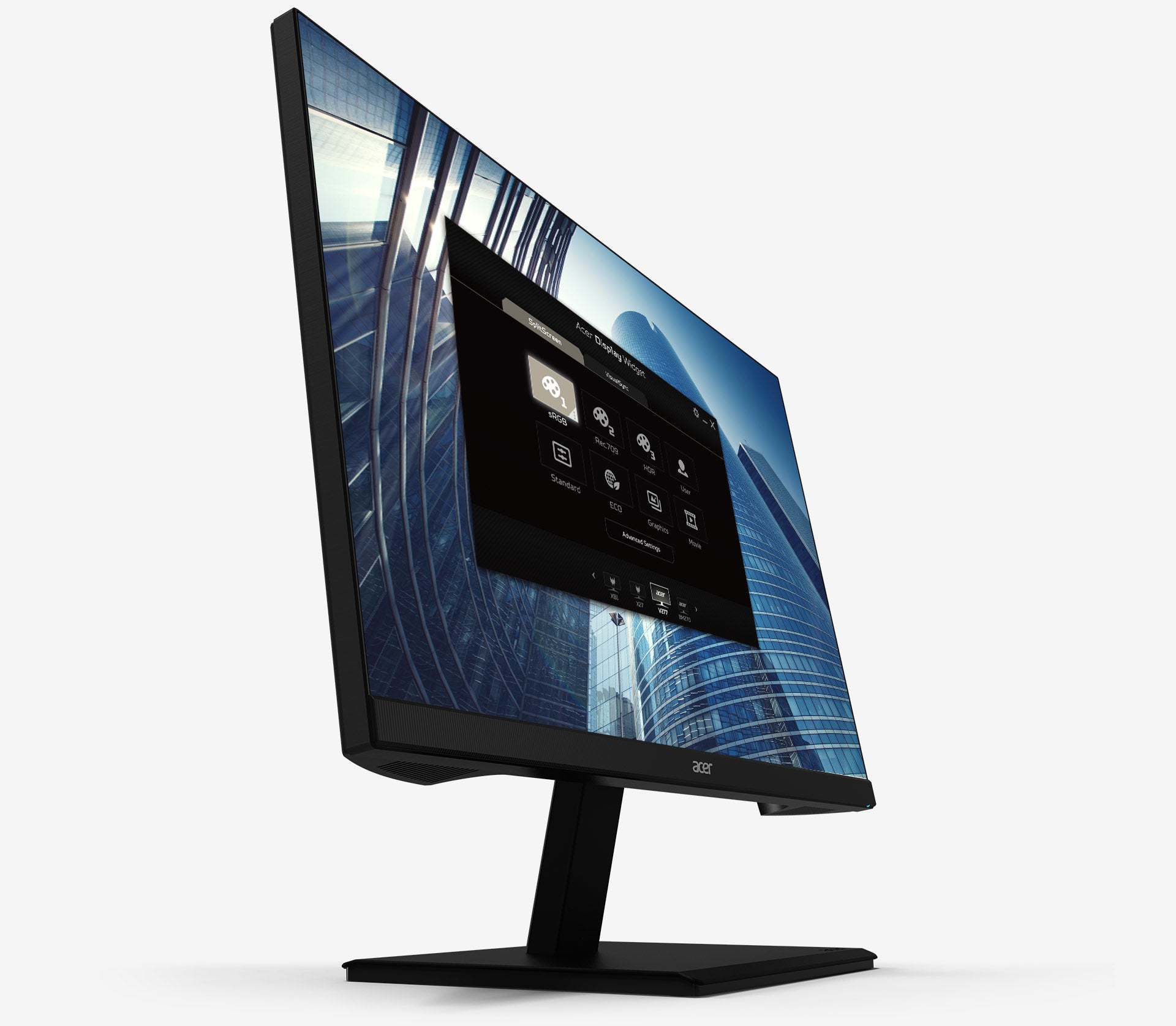 Acer V277U bmiipx 27" Quad HD LED Monitor, 4MS, 16:9, 100M:1-Contrast - UM.HV7AA.003 (Refurbished)