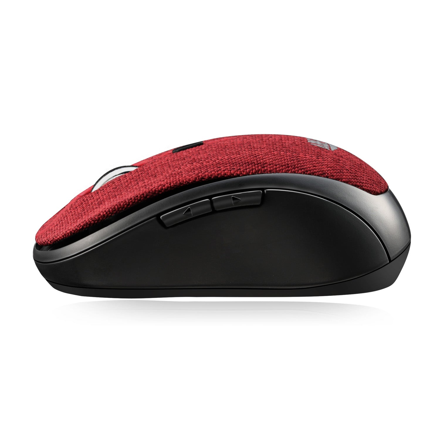 Adesso iMouse S80R Wireless Fabric Optical Mini Mouse, RF, 2.40GHz, 1600dpi - iMouseS80R