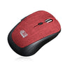 Adesso iMouse S80R Wireless Fabric Optical Mini Mouse, RF, 2.40GHz, 1600dpi - iMouseS80R