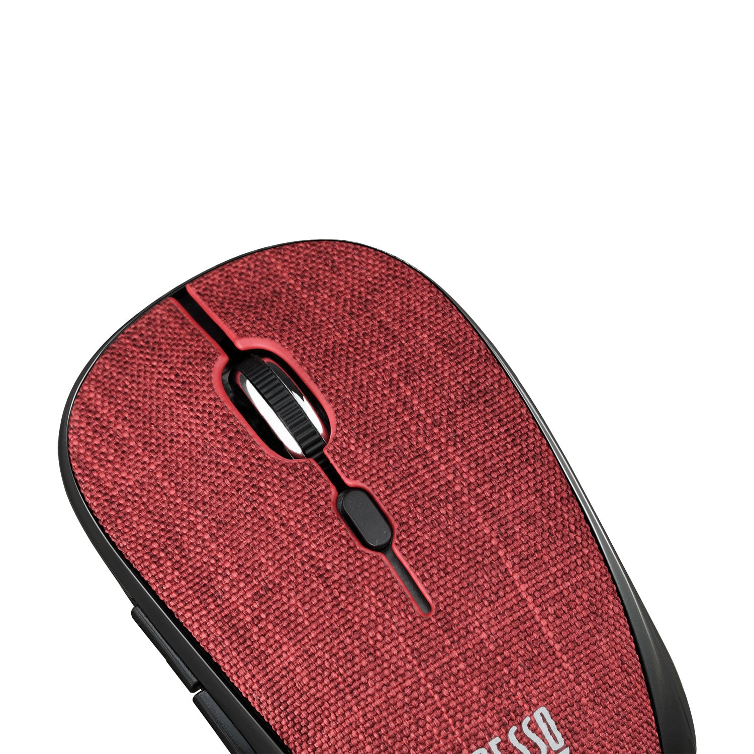 Adesso iMouse S80R Wireless Fabric Optical Mini Mouse, RF, 2.40GHz, 1600dpi - iMouseS80R