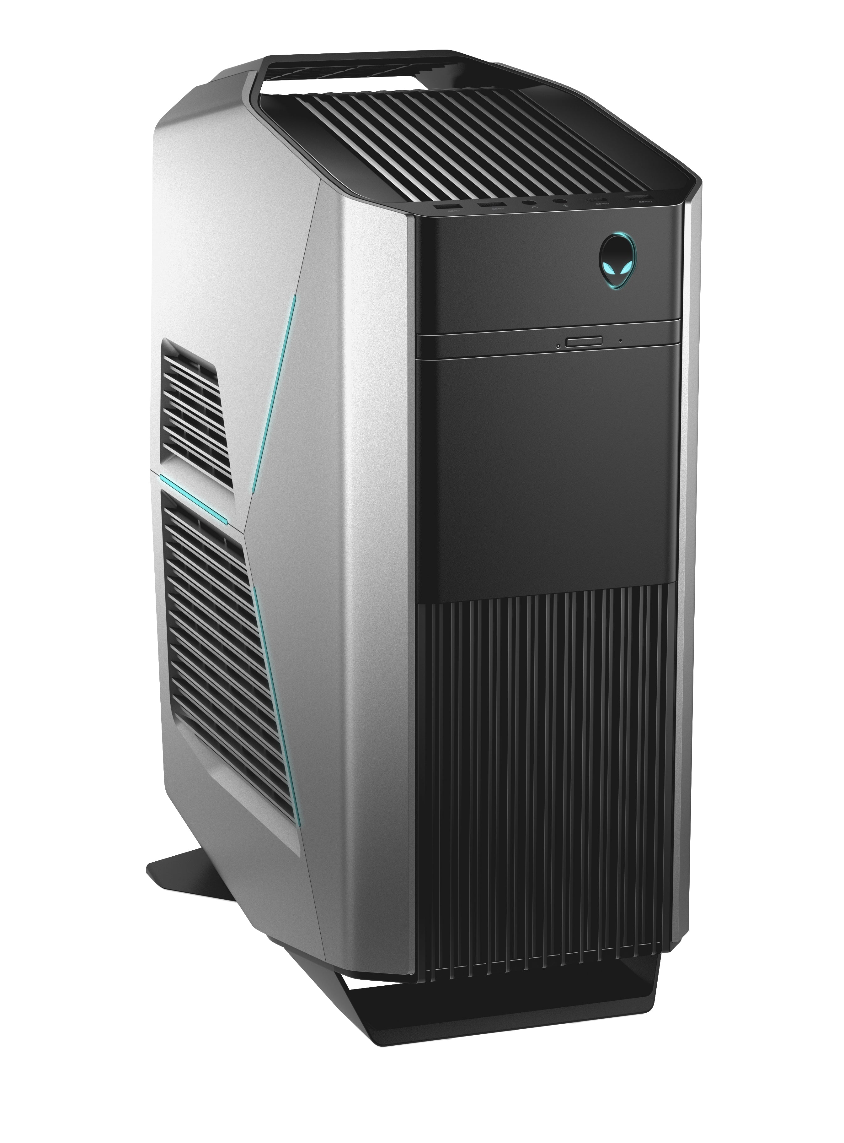 Dell Alienware Aurora R7 Midi-Tower Gaming Desktop PC, Intel Core i7-8700, 3.20GHz, 16GB RAM, 2TB HDD, 32GB Optane Memory, Windows 10 Home 64-bit - AWAUR7-7876SLV