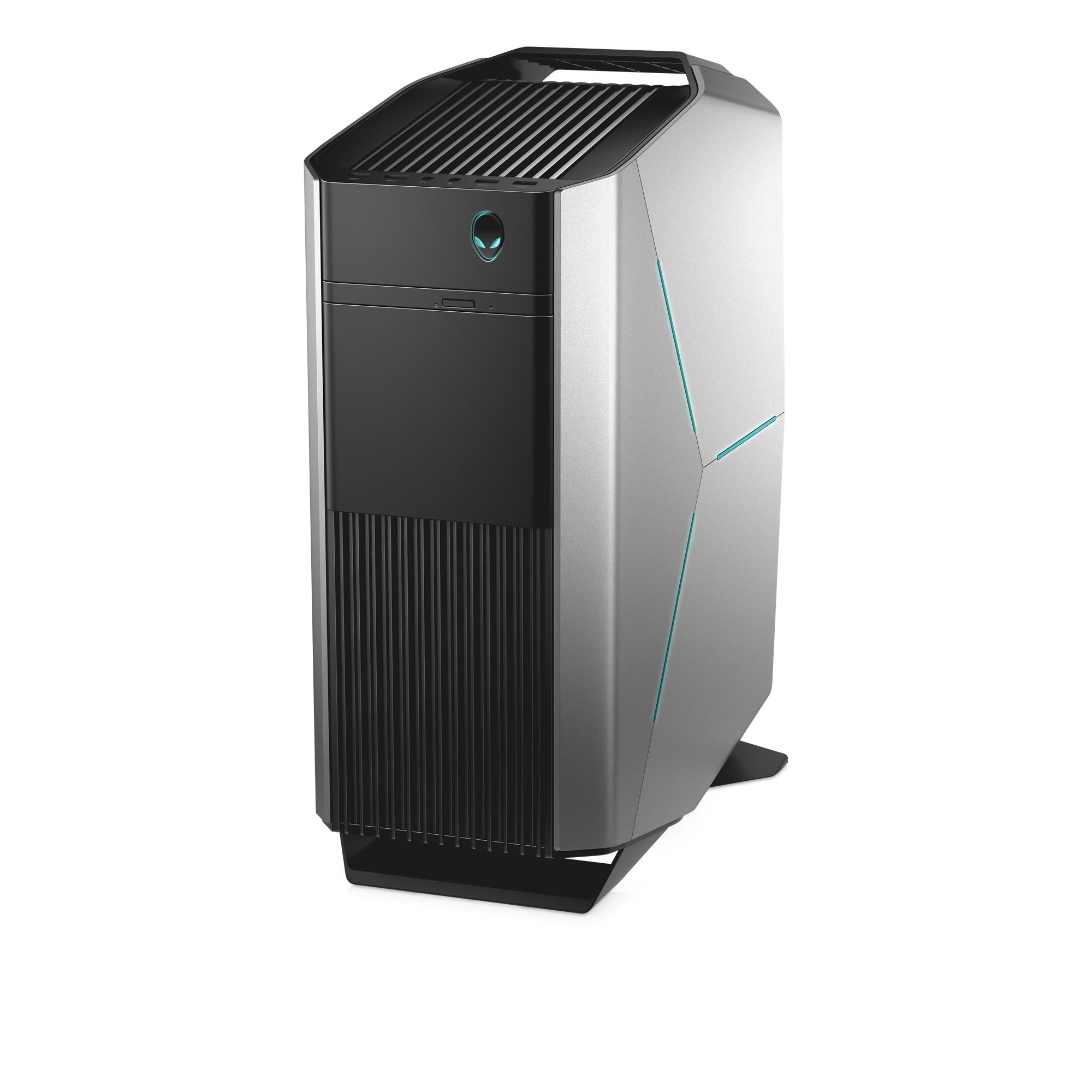 Dell Alienware Aurora R7 Midi-Tower Gaming Desktop PC, Intel Core i7-8700, 3.20GHz, 16GB RAM, 2TB HDD, 32GB Optane Memory, Windows 10 Home 64-bit - AWAUR7-7876SLV