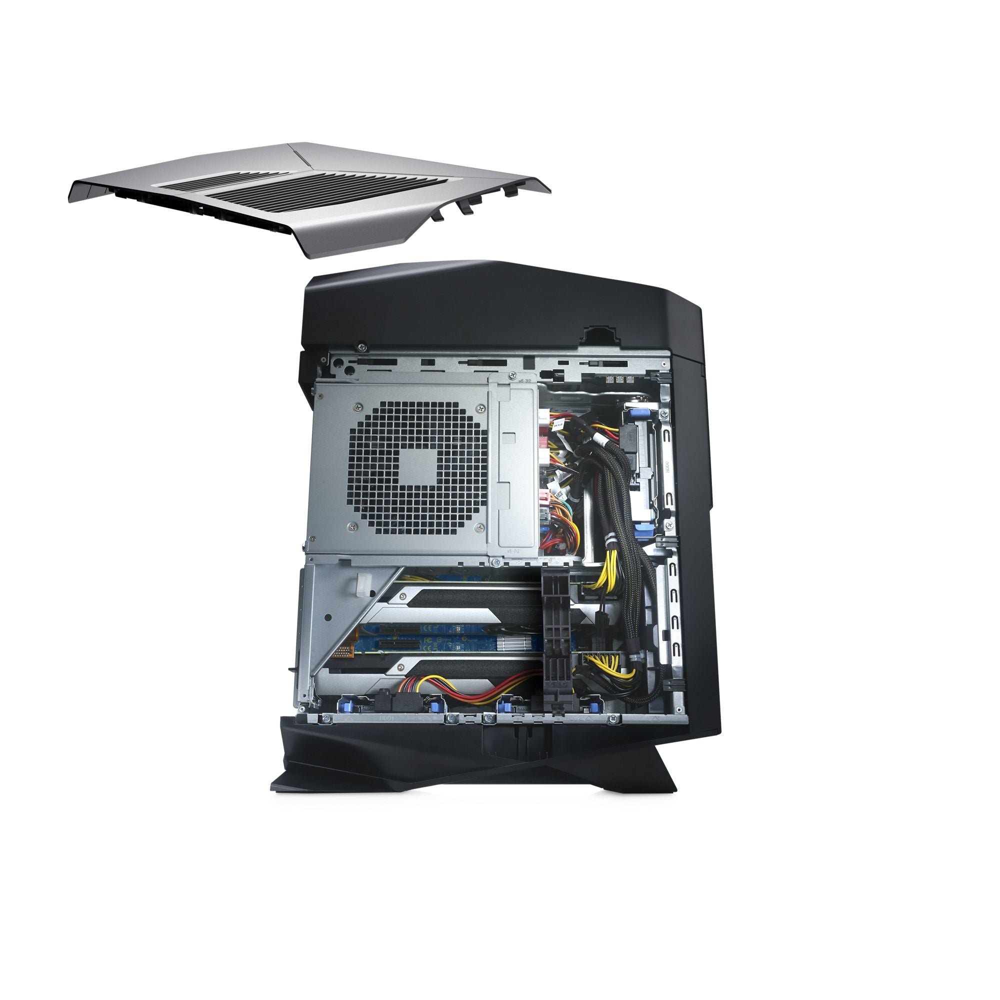 Dell Alienware Aurora R7 Midi-Tower Gaming Desktop PC, Intel Core i7-8700, 3.20GHz, 16GB RAM, 2TB HDD, 32GB Optane Memory, Windows 10 Home 64-bit - AWAUR7-7876SLV