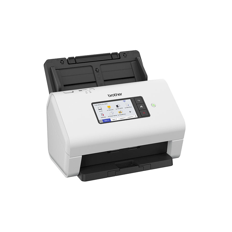Brother ADS-4900W Sheetfed Professional Desktop Scanner, Duplex Scanning, WiFi, Ethernet, USB - ADS4900W