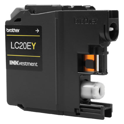 Brother Genuine INKvestment Super High-Yield Yellow Ink Cartridge, 1200 Pages - LC20EY