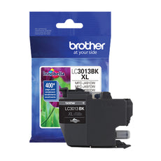 Brother Genuine High-Yield Black Ink Cartridge, 400 Pages - LC3013BK