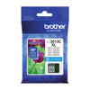 Brother Genuine High-Yield Cyan Ink Cartridge, 400 Pages - LC3013C