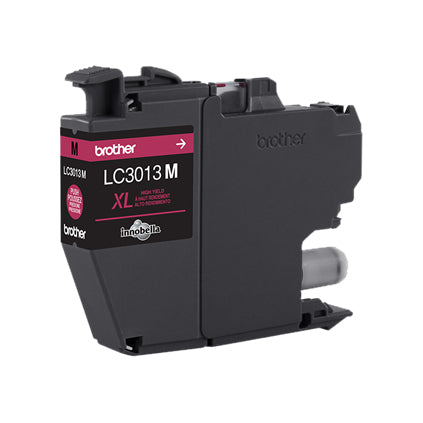 Brother Genuine High-Yield Magenta Ink Cartridge, 400 Pages - LC3013M