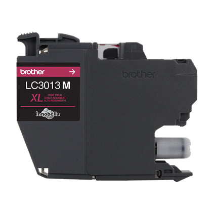 Brother Genuine High-Yield Magenta Ink Cartridge, 400 Pages - LC3013M