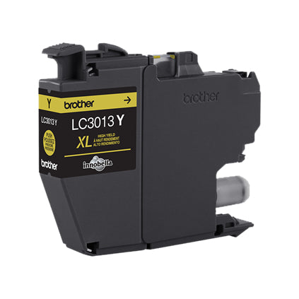Brother Genuine High-Yield Yellow Ink Cartridge, 400 Pages - LC3013Y