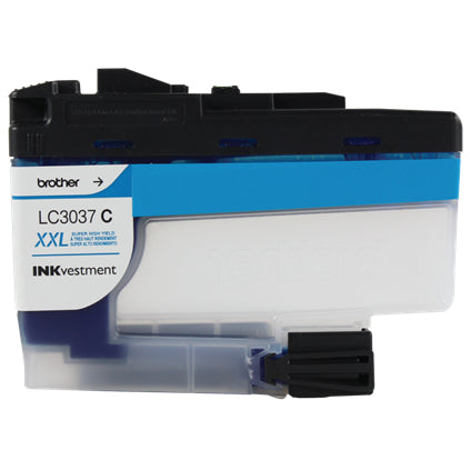 Brother INKvestment Tank Super High-Yield Cyan Ink Cartridge, 1500 Pages - LC3037C