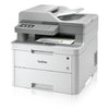 Brother MFC-L3710CW Compact Digital Color All-in-One Printer, WiFi, 512MB Memory, Touchscreen LCD Display - MFC-L3710CW