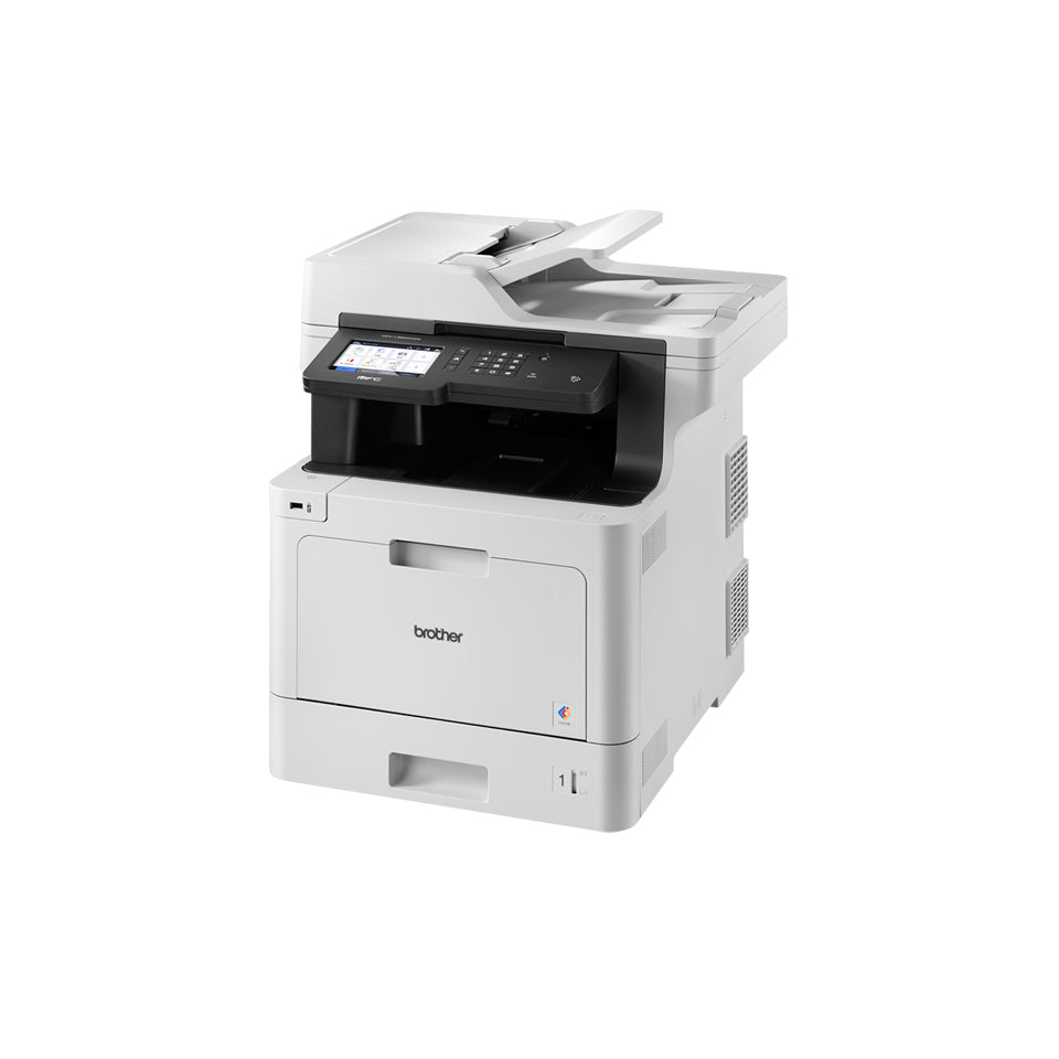 Brother MFC Business Color Laser All-in-One Printer, 512MB Memory, Ethernet, Wireless, Color Touchscreen LCD Display - MFC-L8900CDW