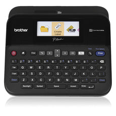 Brother P-Touch Desktop Label Maker, Versatile PC-connectable Labeler, QWERTY Keyboard, Thermal Transfer - PT-D600VP