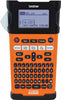 Brother Industrial Handheld Labeling Tool Kit, Rechargeable Li-ion Battery, QWERTY Keyboard, Laminated Thermal Transfer - PT-E300