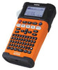Brother Industrial Handheld Labeling Tool Kit, Rechargeable Li-ion Battery, QWERTY Keyboard, Laminated Thermal Transfer - PT-E300