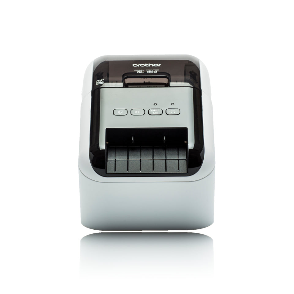 Brother High-Speed Professional Label Printer, Black/Red Labels, 93 LPM, Direct thermal - QL-800