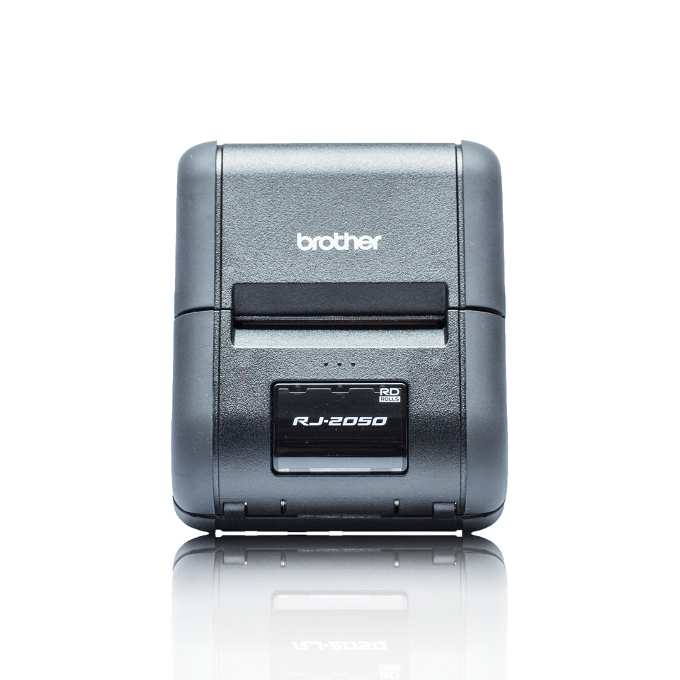 Brother RuggedJet 2 Portable Direct Thermal Printer, 203dpi, USB, WiFi, Bluetooth - RJ2050