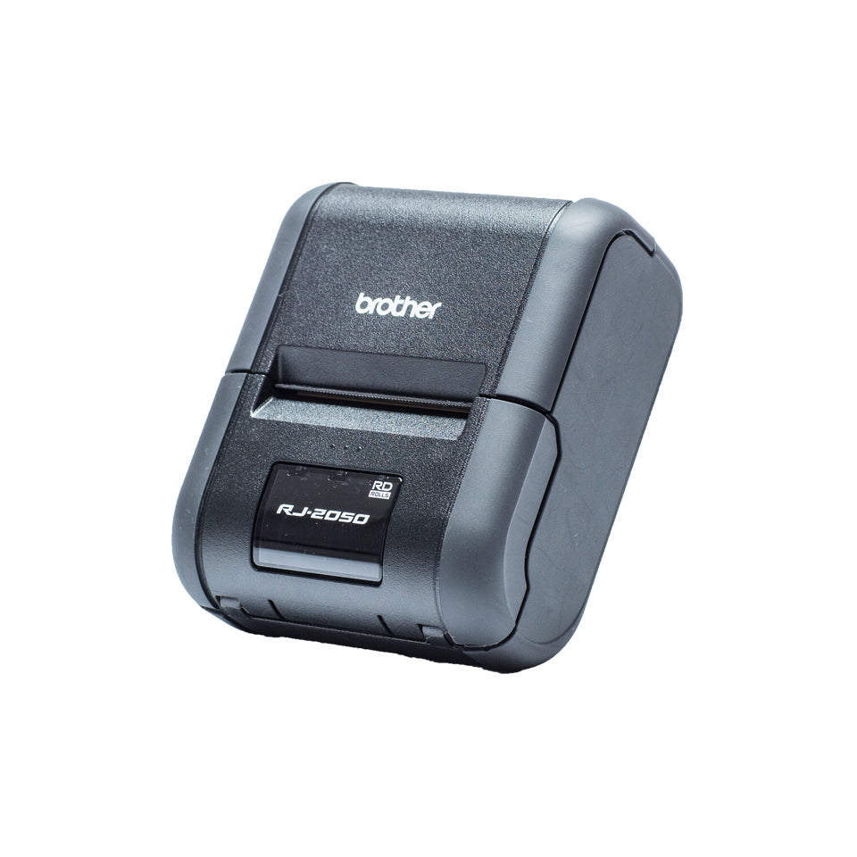 Brother RuggedJet 2 Portable Direct Thermal Printer, 203dpi, USB, WiFi, Bluetooth - RJ2050